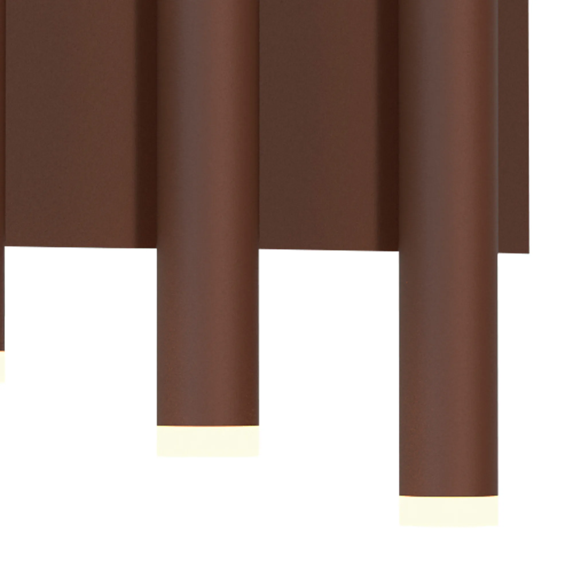 Cala 3+3 Light Wall Light 36W LED Rust Brown M8192  Mantra Cala